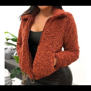 Teddy jacket new without tags